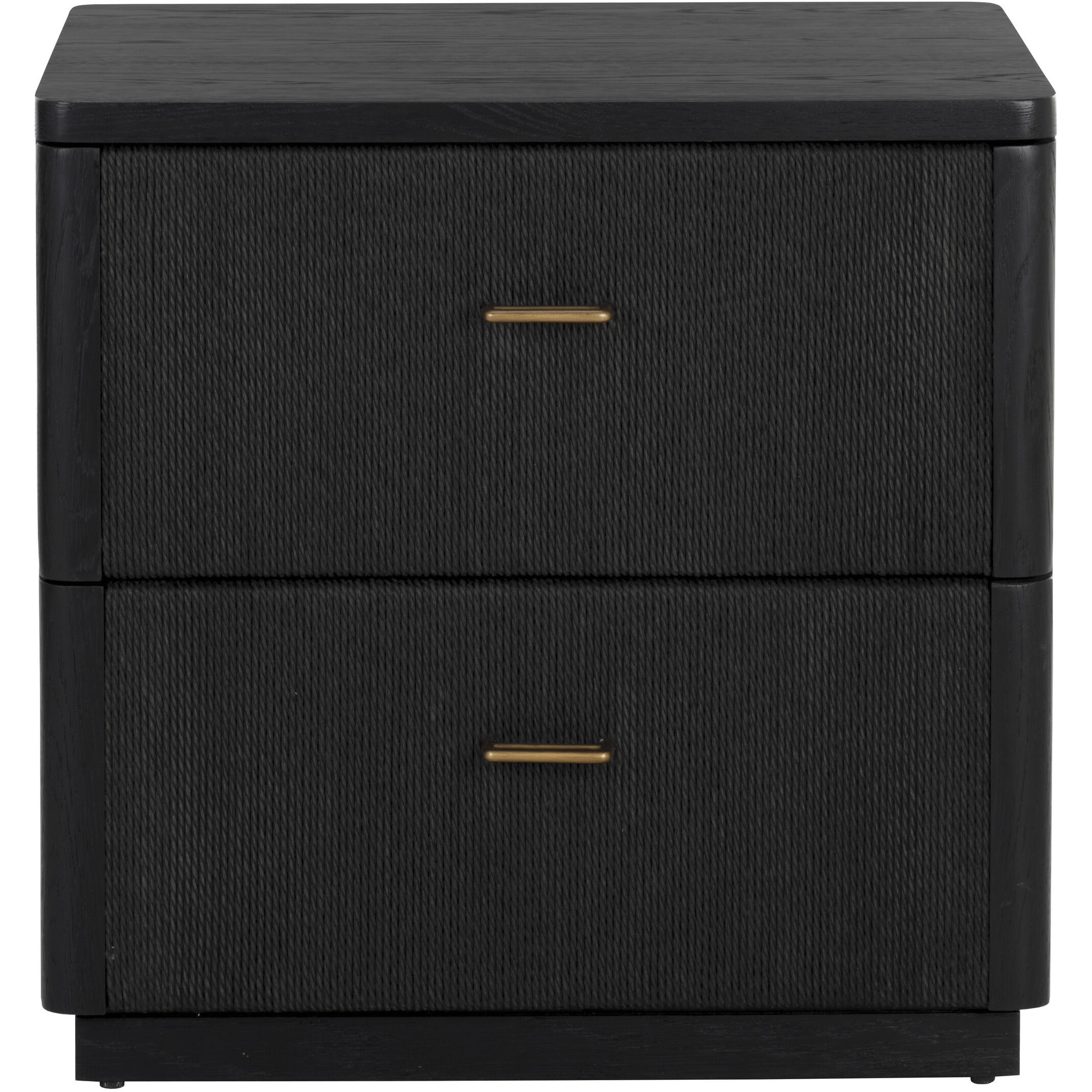 Etienne 24 X 24 inch Black Night Stand